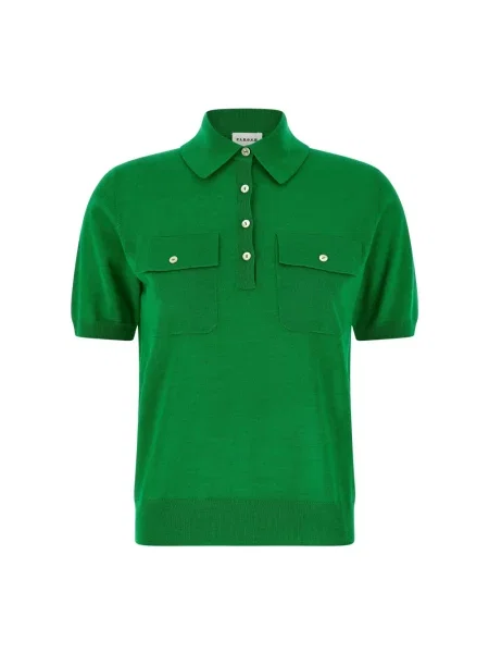 Polo Parosh wełniane zielone