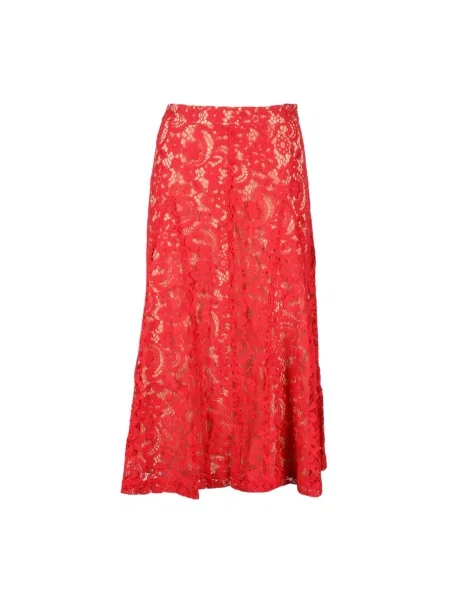 Długa spódnica maxi Semicouture czerwona