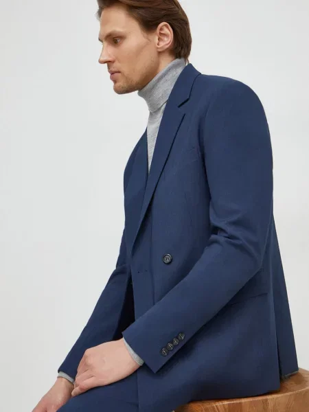 Lindbergh costum barbati marin neted albastru