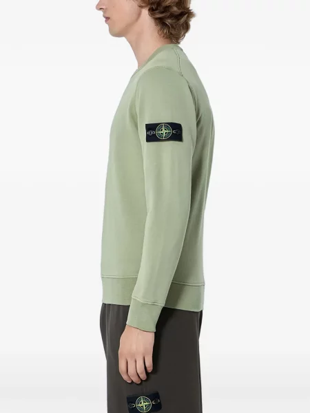 Pulover Stone Island cu strasuri verde