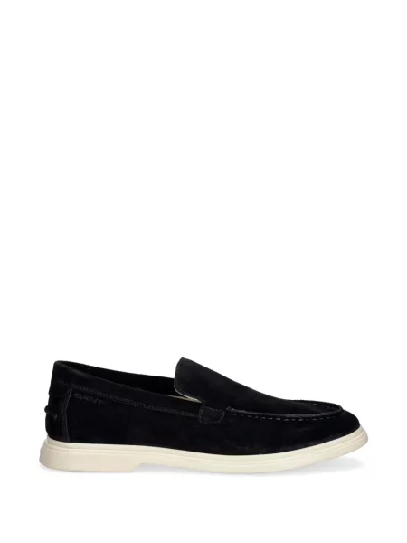 Pantofi loafer Gant din piele de căprioară albastru