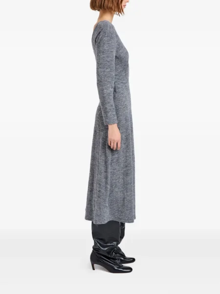 Rochie Proenza Schouler White Label din jerseu de costum alb