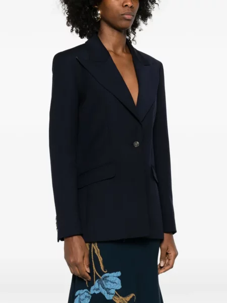Sacou Gabriela Hearst albastru