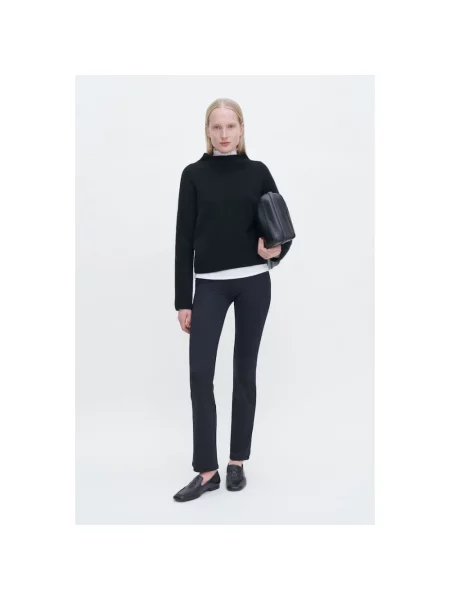 Sweter z golfem Filippa K czarny