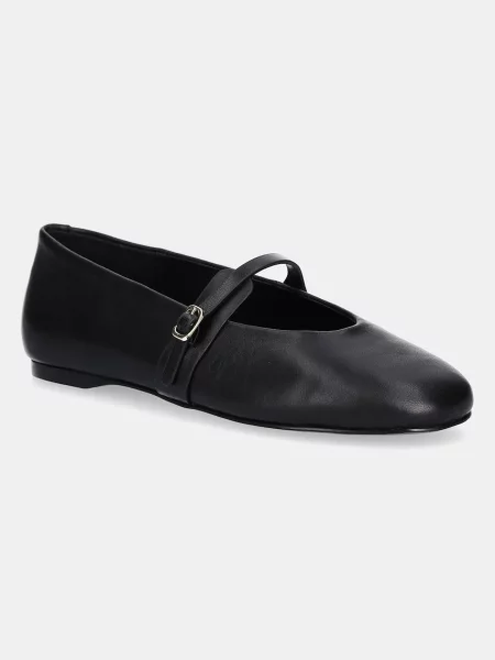 Steve Madden baleriny skórzane Rejoice czarny