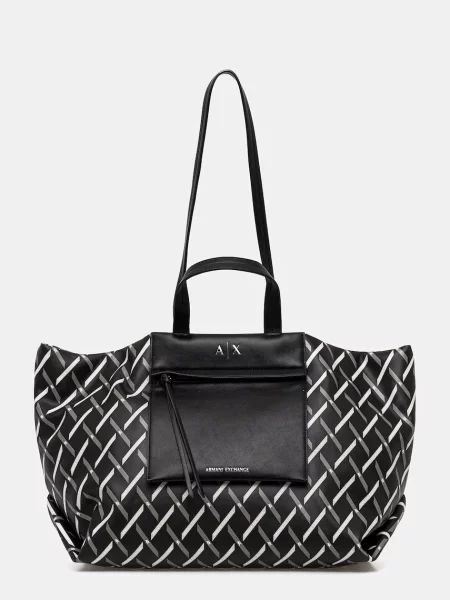 Чанта Armani Exchange черно