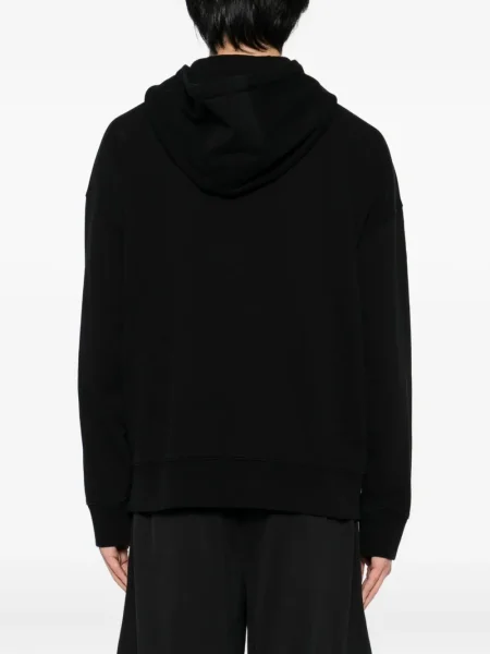 Hanorac cu glugă Maison Kitsune negru