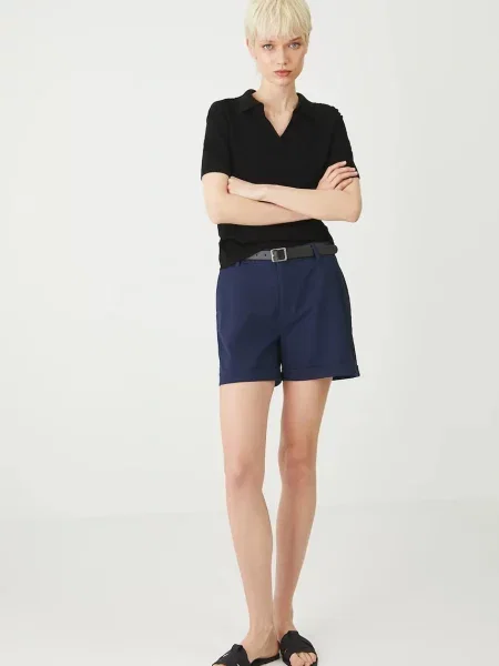 Шорти Medicine однотонна середня посадка синій