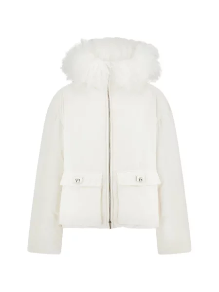 Bomber bunda Ferragamo biela