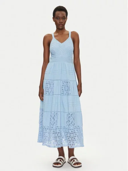 Iconique Letní šaty Světle modrá