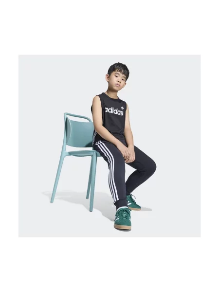 Gyerek nadrág Adidas fekete