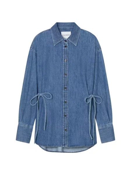 Bluză Closed cu bretele albastru