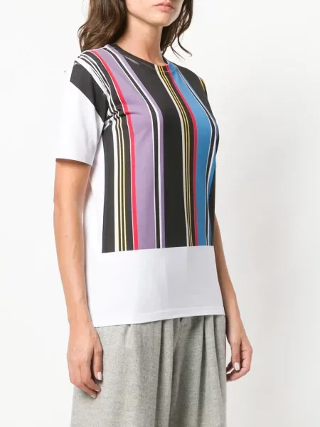 Tricou Jw Anderson cu dungi alb