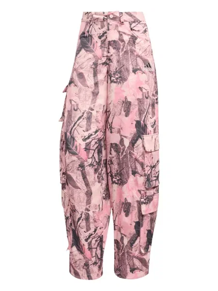 Blugi Adidas cu imagine alb