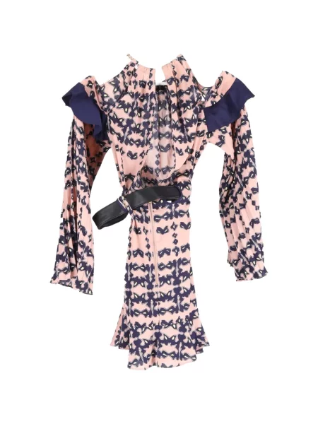 Rochie mini Self-portrait de costum roz
