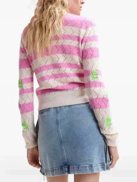 Fustă Essentiel Antwerp cu volane albastru