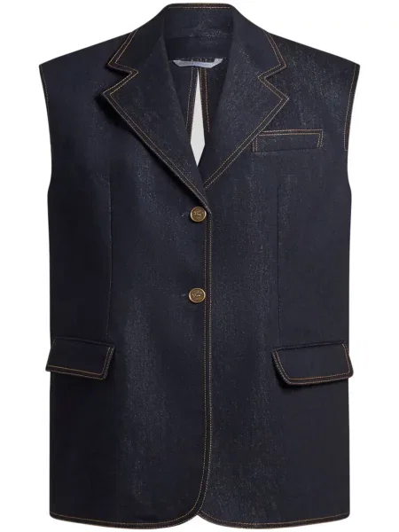 Vestă denim Etro albastru