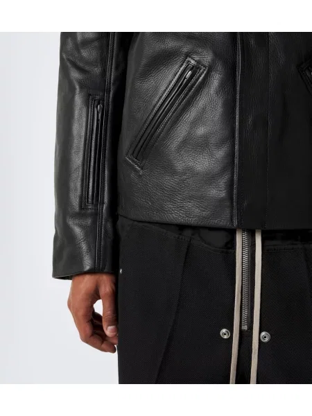 Geanta de piele Rick Owens negru