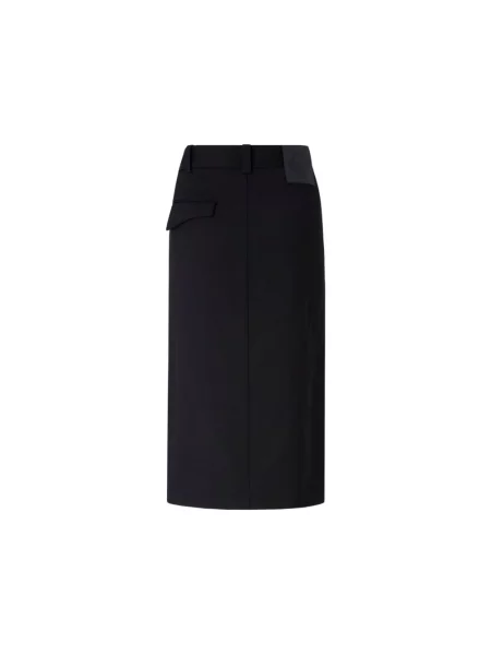 Spódnica midi Pinko niebieska