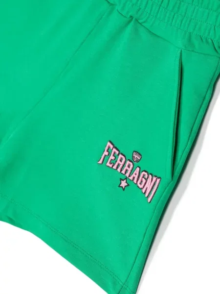Szorty dziecięce Chiara Ferragni zielone