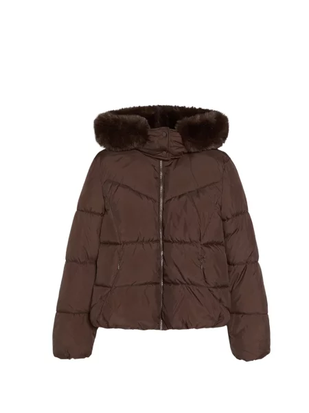 Bershka Geacă de iarnă maro