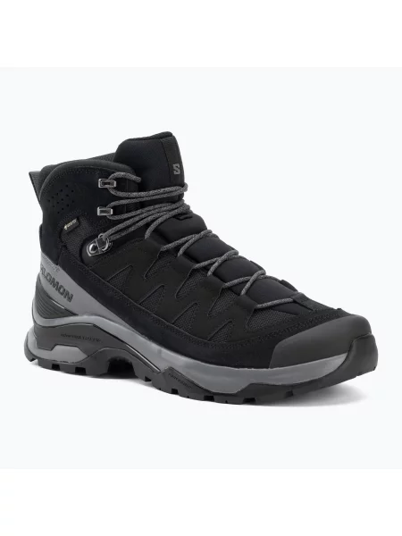 Încălțăminte de trekking pentru bărbați Salomon Quest Echo GTX black/clrock/black negru