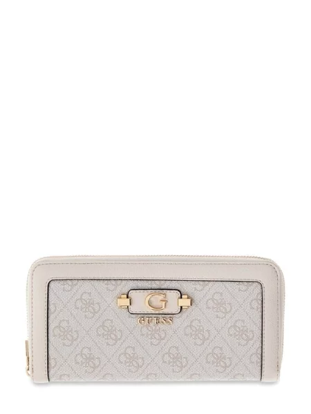 Портфейл Guess Кремав бежово