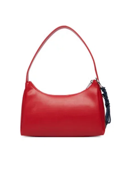 Obesek Tommy Jeans rdeča