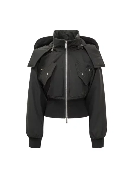 Kurtka Dsquared2 wełniana czarna