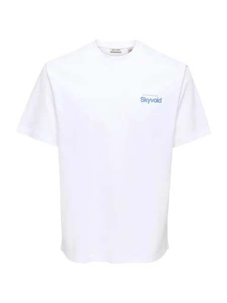 Only & Sons Tricou ONSVINCENT albastru / verde închis / roșu alb