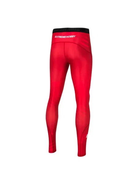 Legginsy sportowe EXTREME HOBBY POLSKA PRIME czerwone