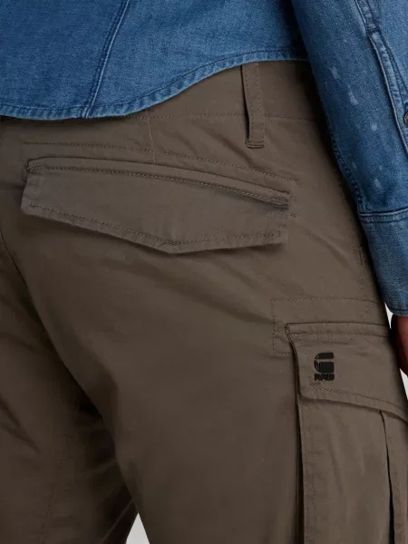 Штани карго G-star Raw сірі