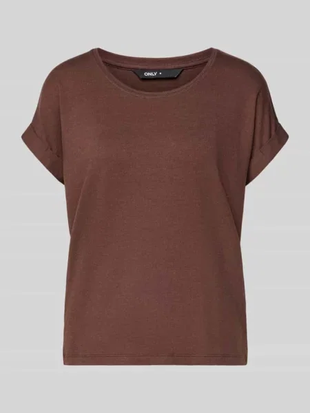 T-shirt o kroju regular fit z mieszanki model MOSTER' Only