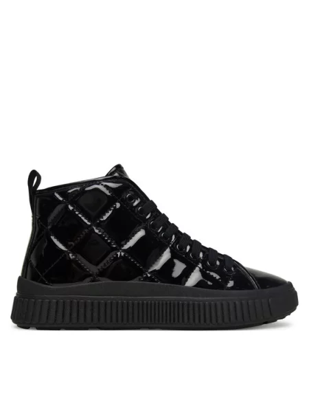 Geox Sneakersy J Laquinny D czarny
