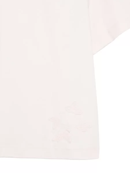 Тениска Agnona бродирана розово