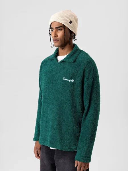 Dandalo Pulover verde alb