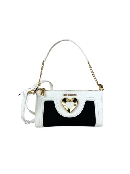 Torebka Love Moschino płócienna czarna
