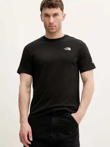 The North Face t-shirt Ανδρικό GRAPHIC μαύρο