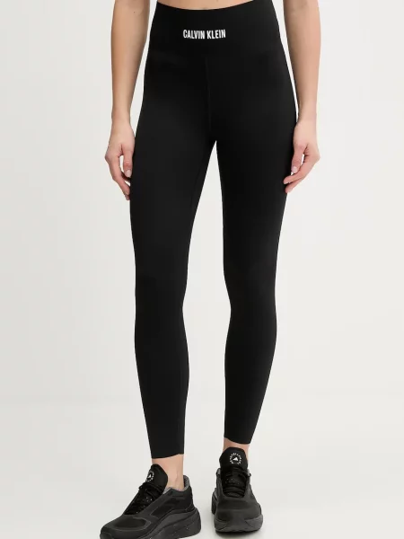 Calvin Klein Performance legginsy treningowe z nadrukiem czarny