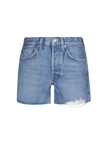 Szorty Agolde niebieskie