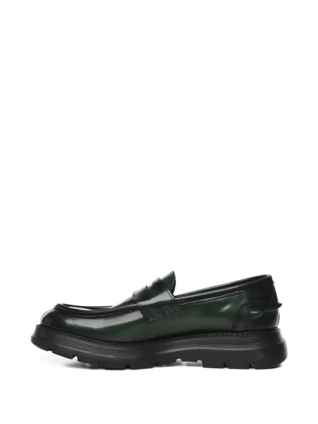 Mocasini Giuliano Galiano din piele verde