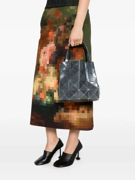 Shopper torbica Bao Bao Issey Miyake siva