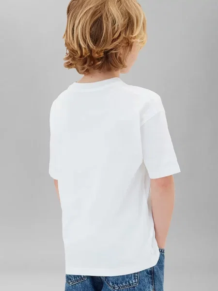Calvin Klein Jeans тениска за деца от бяло