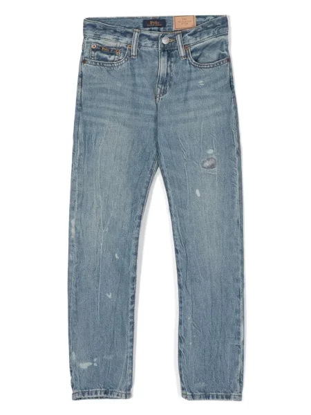 Jeansy dziecięce Polo Ralph Lauren niebieskie