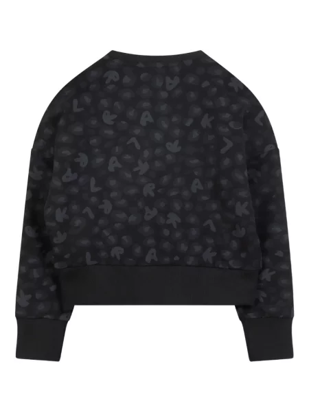 Bluza dziecięca Karl Lagerfeld czarna