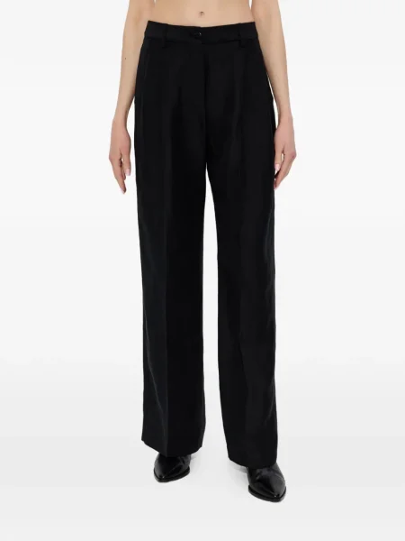 Pantaloni Ps Paul Smith plisate negru