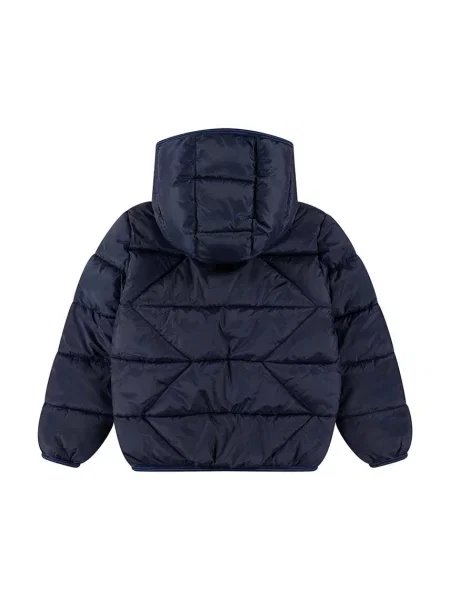Levi's Kojenecká bunda SHERPA LINED PUFFER JKT modrá