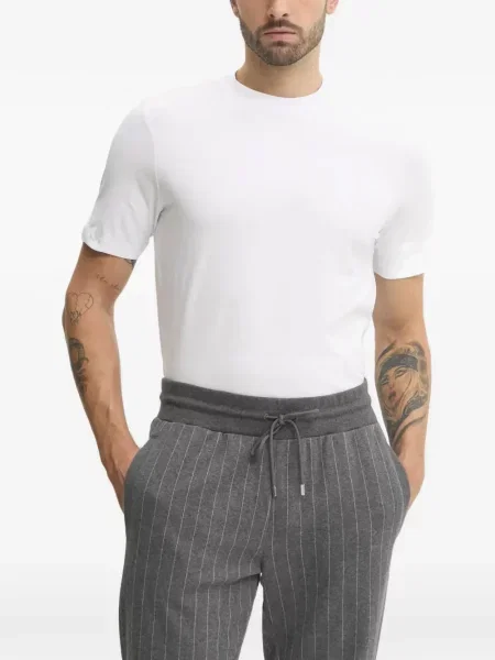 Tricou Karl Lagerfeld cu autograf alb