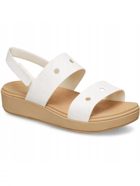 Sandały Dla Dzieci Crocs Brooklyn Sandal białe