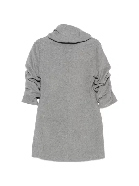 Rochie mini 7 For All Mankind cu volane gri